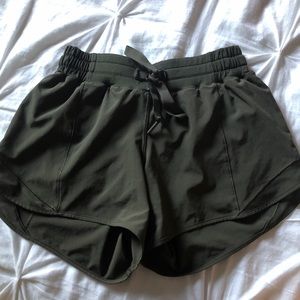 Lululemon Olive Green Shorts